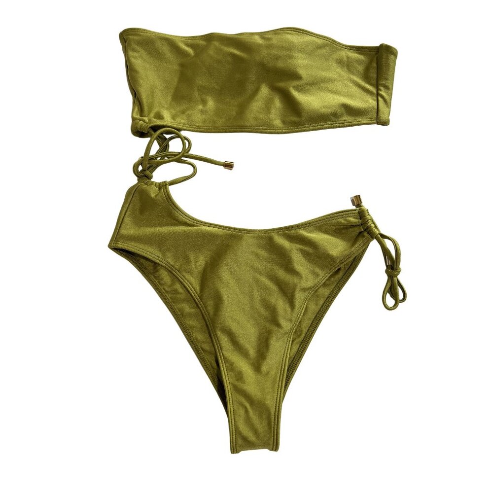 JANTHEE Amelia One Piece Suit in Pistachio